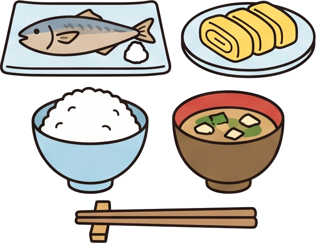 朝食
