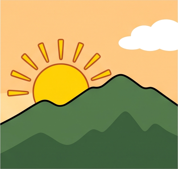 夜明け